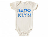 Brooklyn Font Onesie